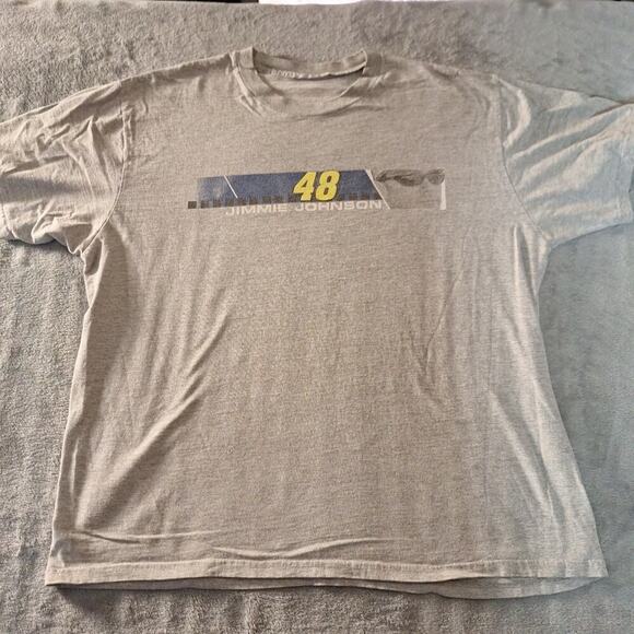 2006 Winners Circle Nascar #48 Jimmie Johnson T-Shirt XL Cotton Double-Sided - Picture 1 of 8